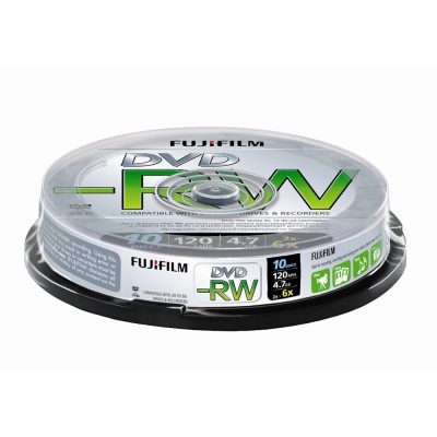 Fujifilm DVD-RW 4,7GB 6x 10-es henger